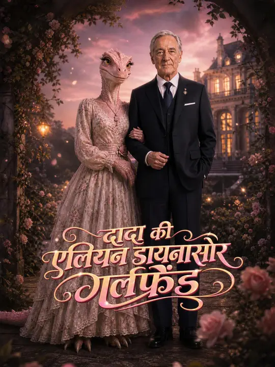 दादा की एलियन डायनासोर गर्लफ्रेंड