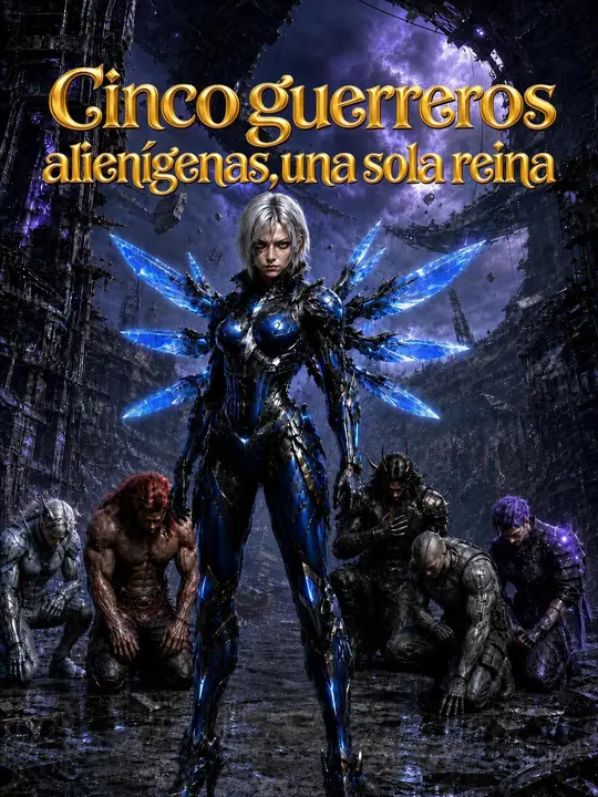 Cinco guerreros alienígenas, una sola reina