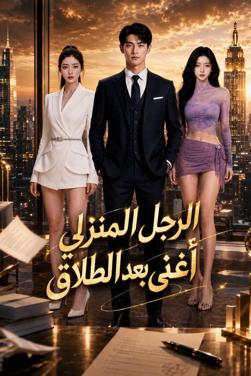 الرجل المنزلي أغنى بعد الطلاق