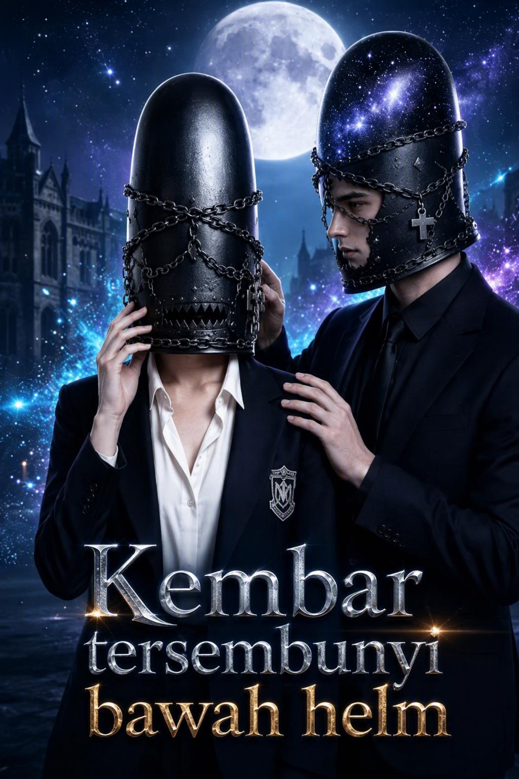 Kembar Tersembunyi Di Sebalik Topi Keledar