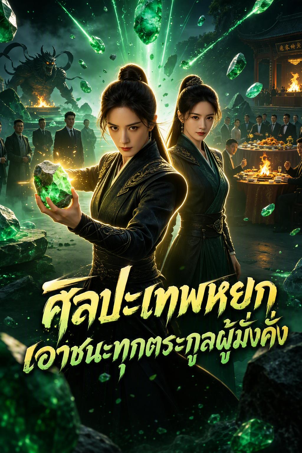 ศิลปะเทพหยกเอาชนะทุกตระกูลผู้มั่งคั่ง