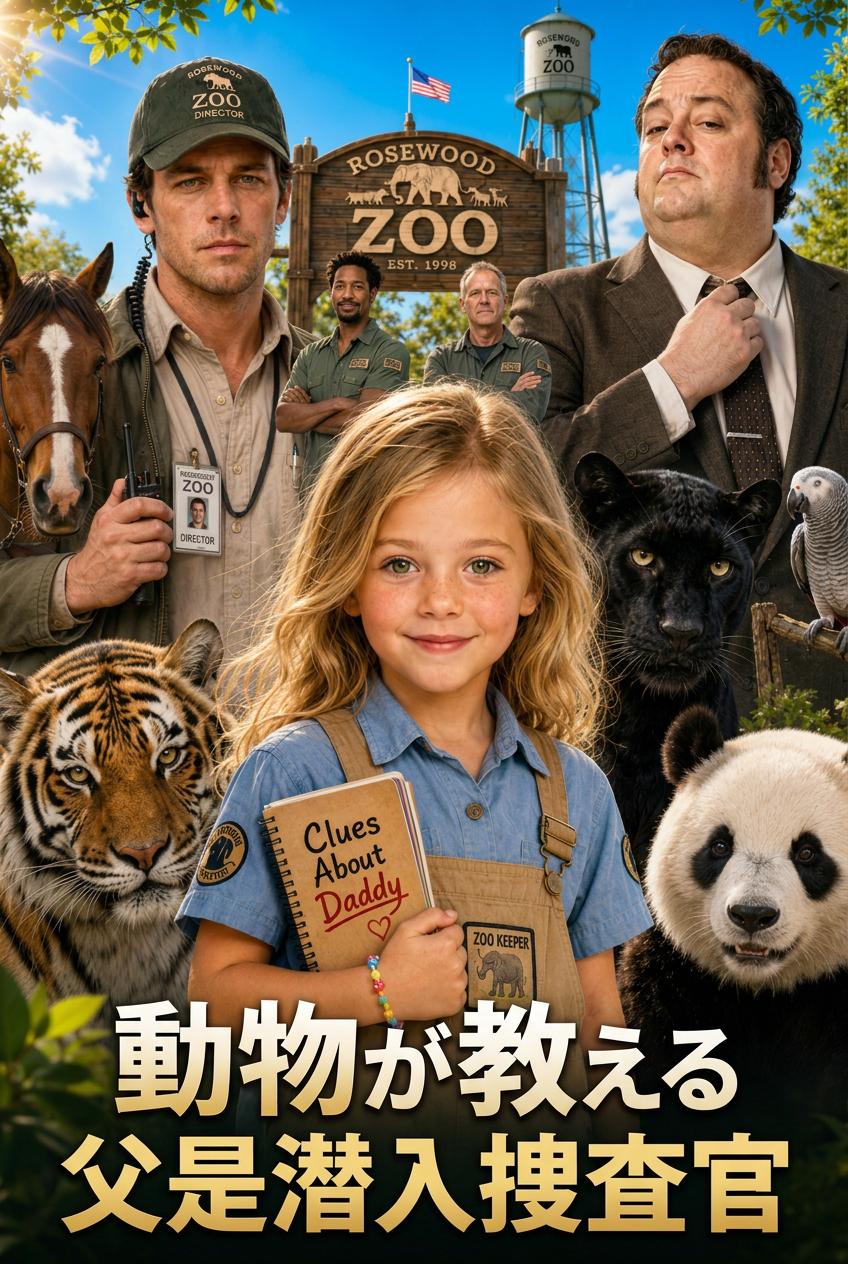 動物たちが教えてくれた、パパは潜入捜査官
