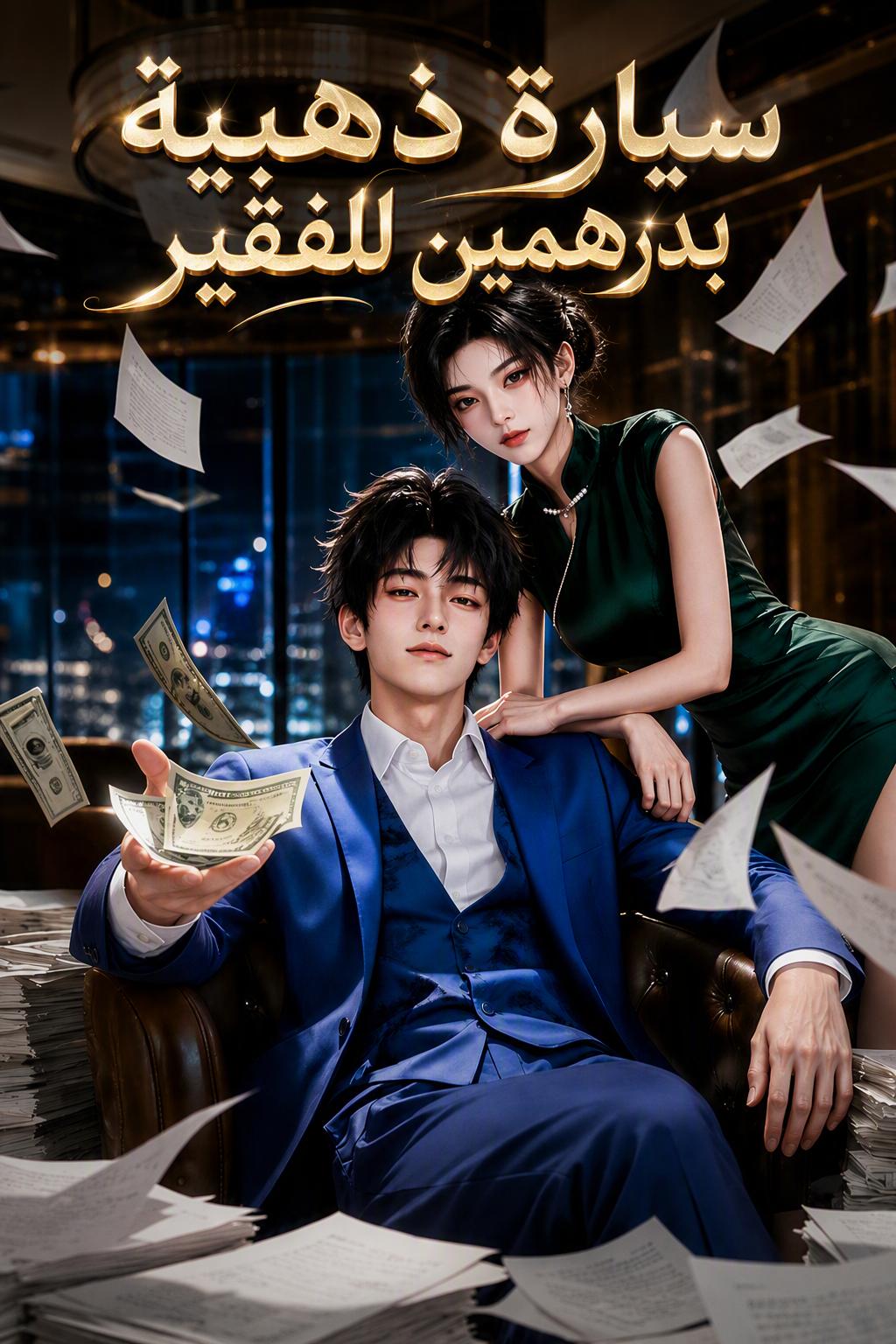 سيارة ذهبية بدرهمين للفقير