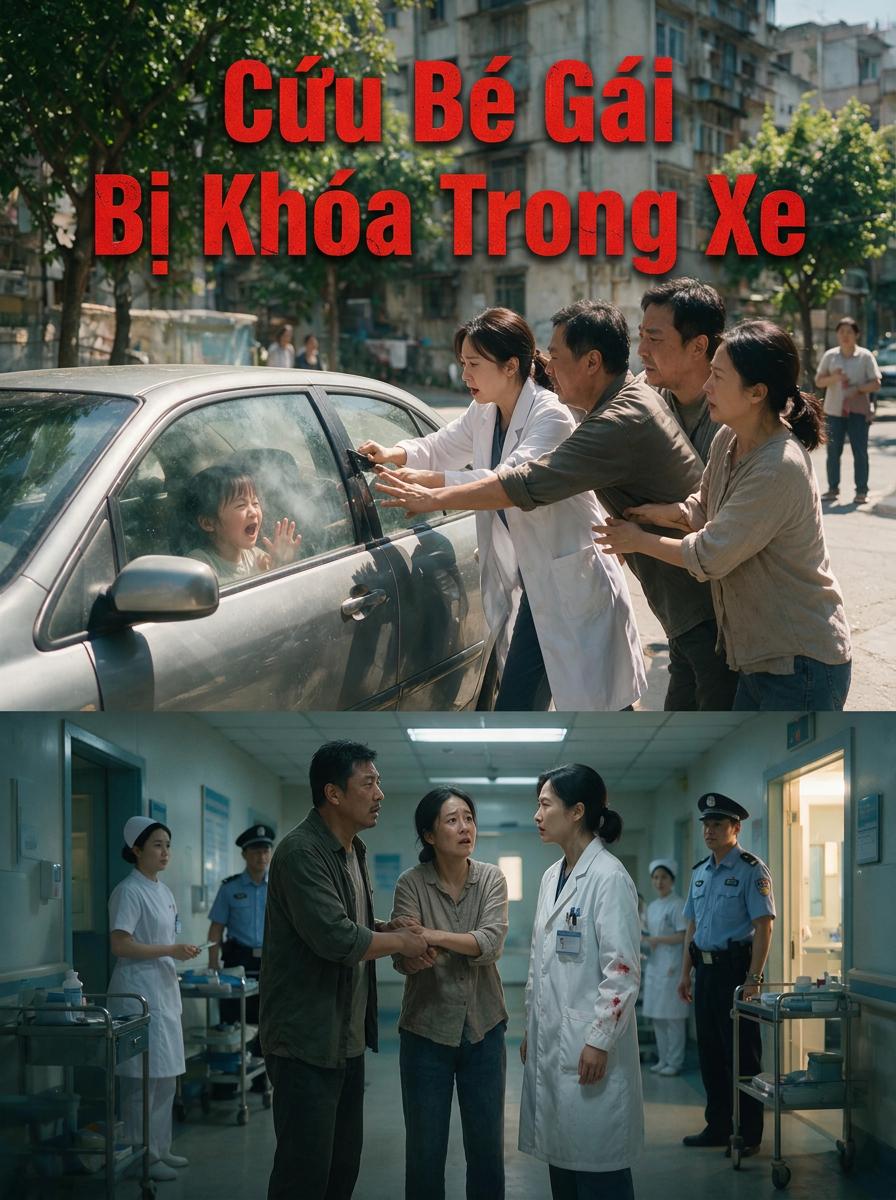 Cứu Bé Gái Bị Khóa Trong Xe