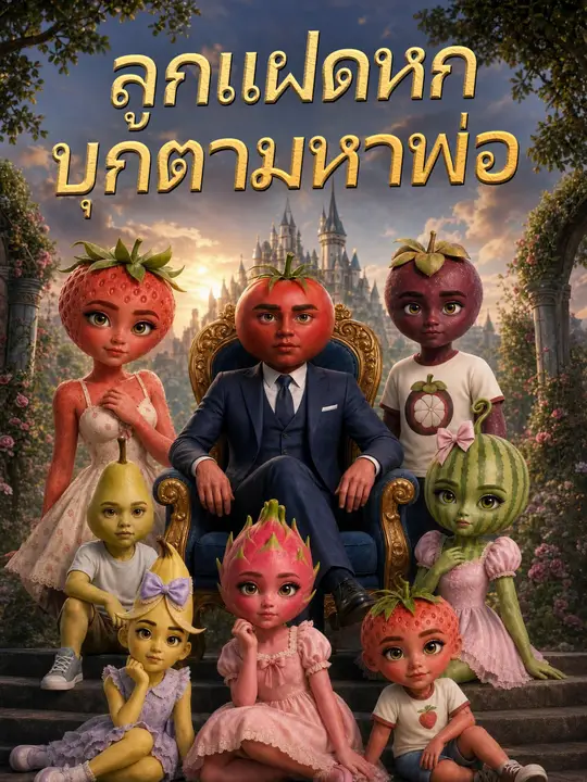 ลูกแฝดหกบุกตามหาพ่อ