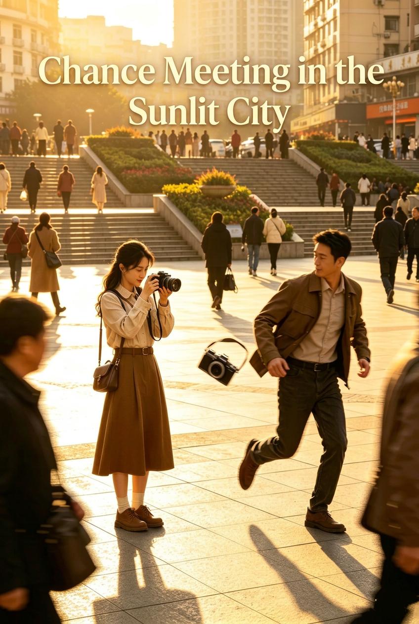 Chance Meeting in the Sunlit City