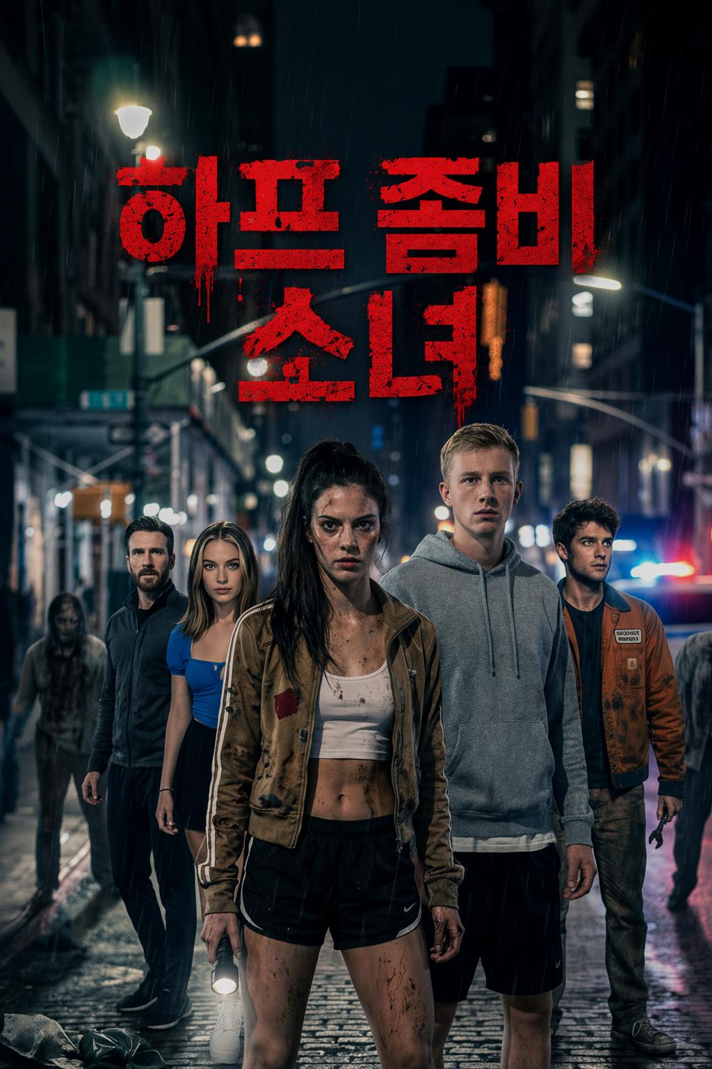 하프 좀비 소녀