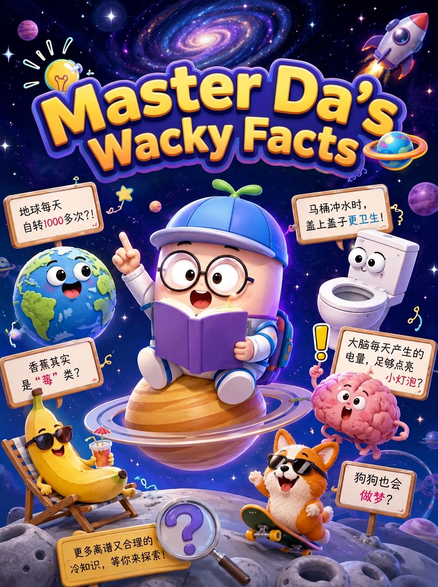 Master Da's Wacky Facts