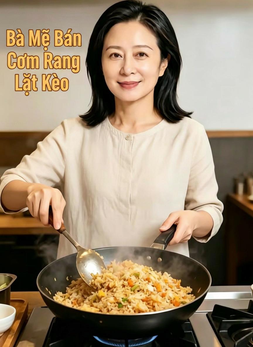 Bà Mẹ Bán Cơm Rang Lật Kèo