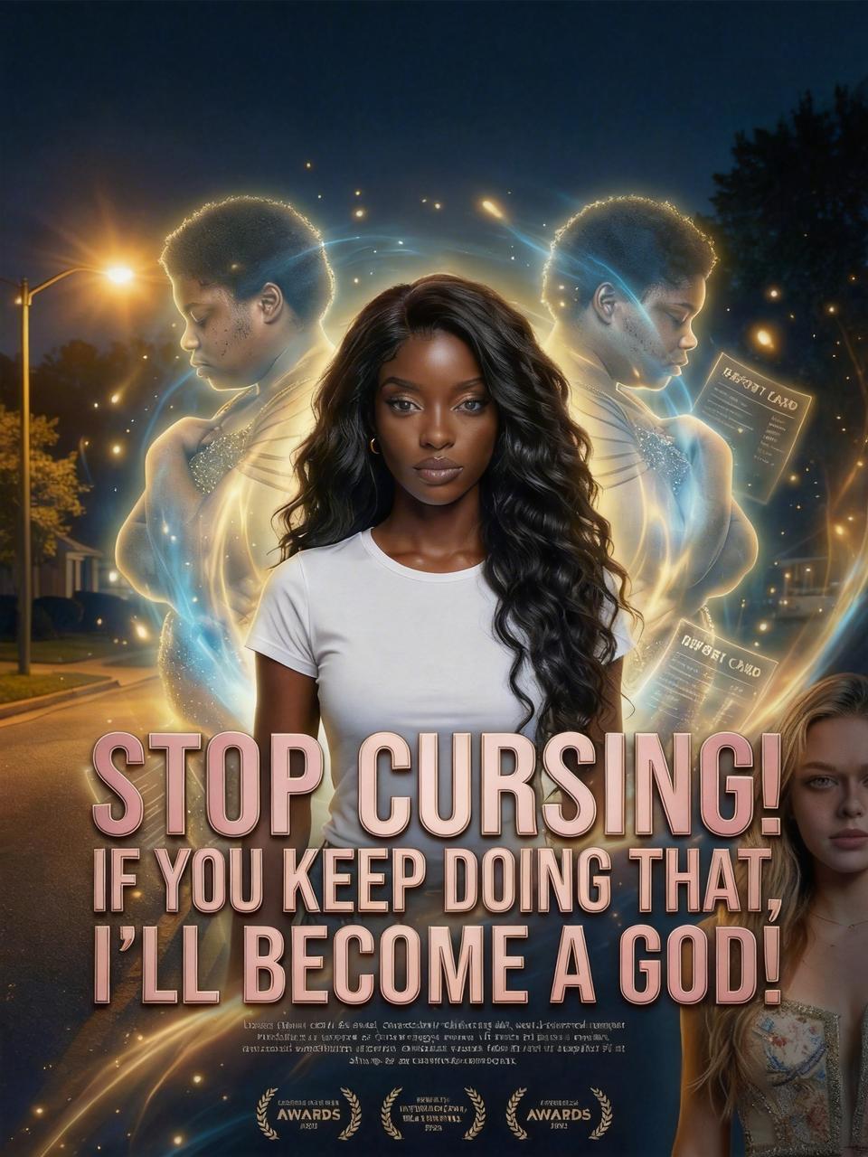 STOP CURSING!IFYOU KEEP DOING THAT,I'LLBECOMEA GOD!