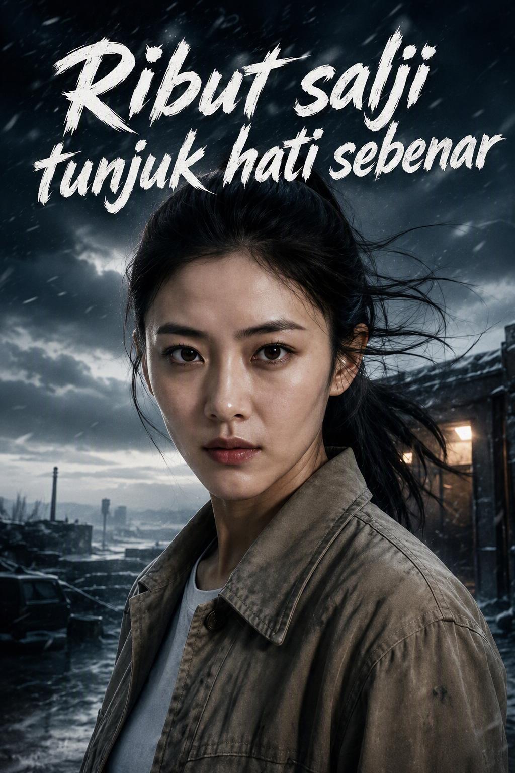 Ribut salji tunjuk hati sebenar