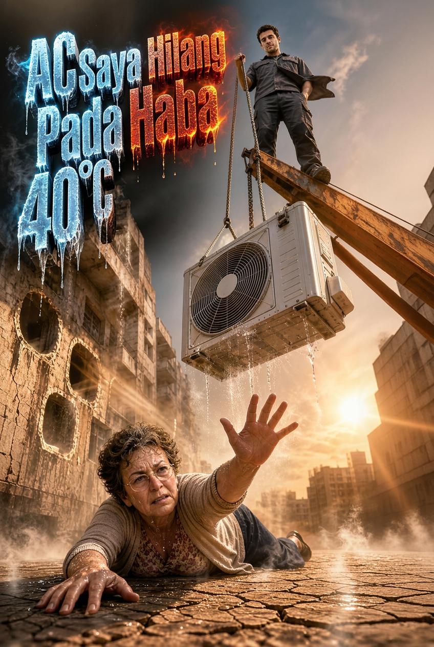AC Saya Hilang Pada Haba 40°C
