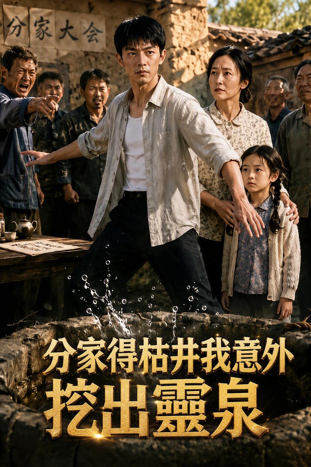 分家得枯井我意外挖出靈泉