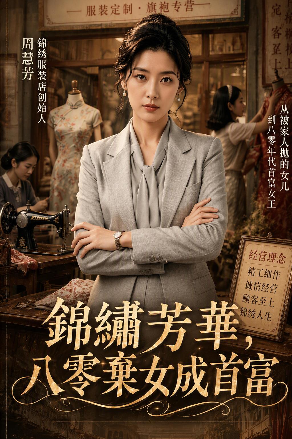 錦繡芳華，八零棄女成首富
