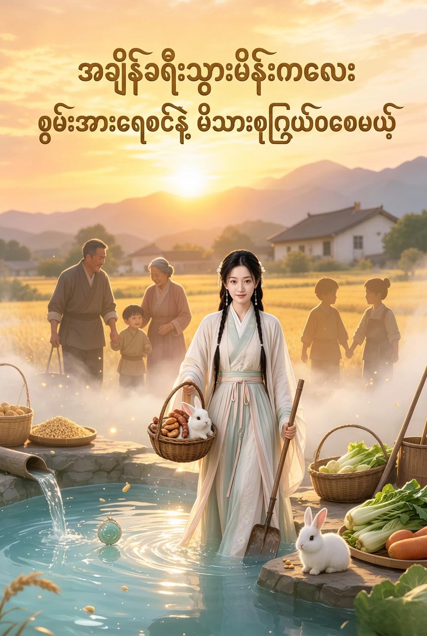 အချိန်ခရီးသွားမိန်းကလေး စွမ်းအားရေစင်နဲ့ မိသားစုကြွယ်ဝစေမယ့်