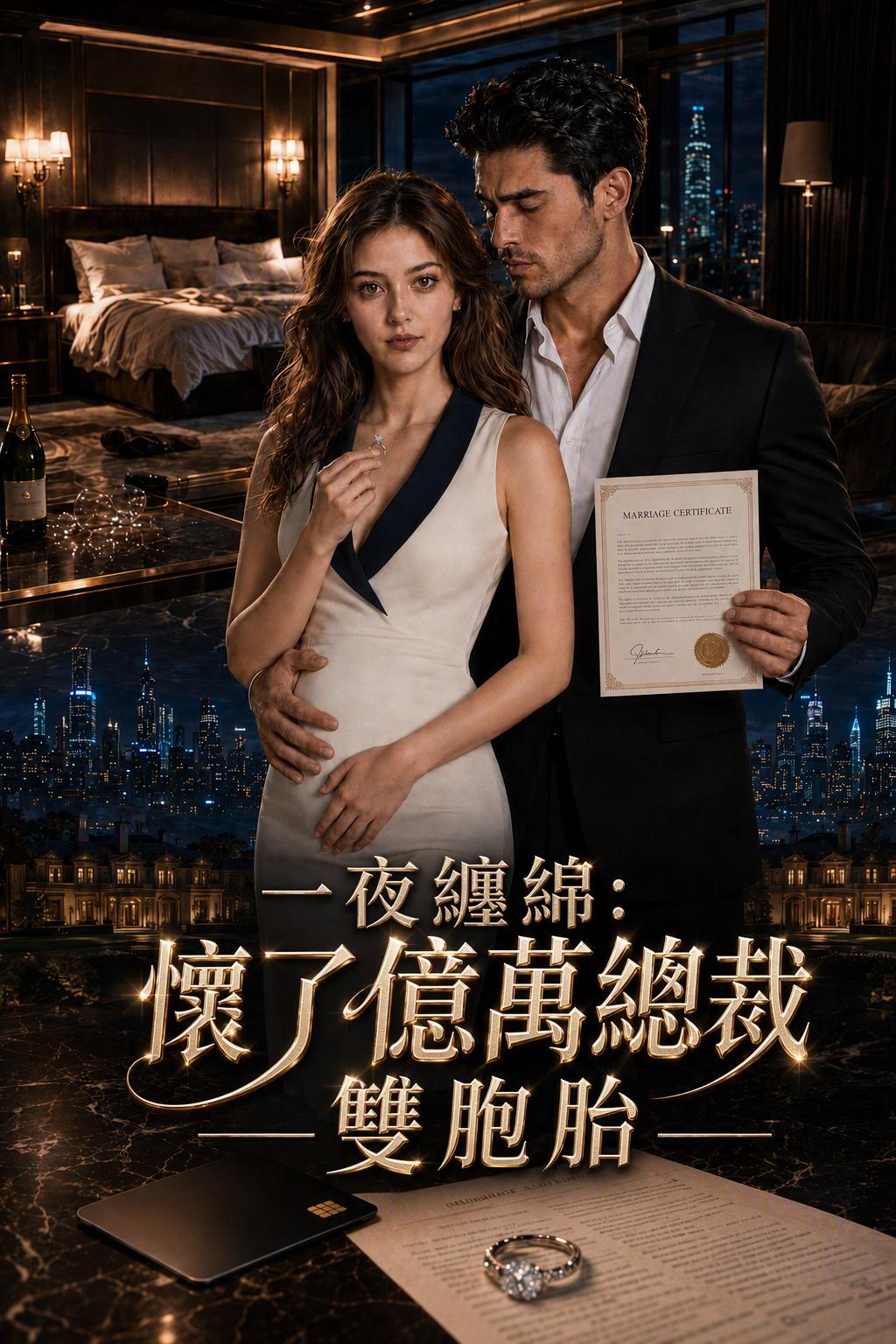 一夜纏綿：懷了億萬總裁雙胞胎