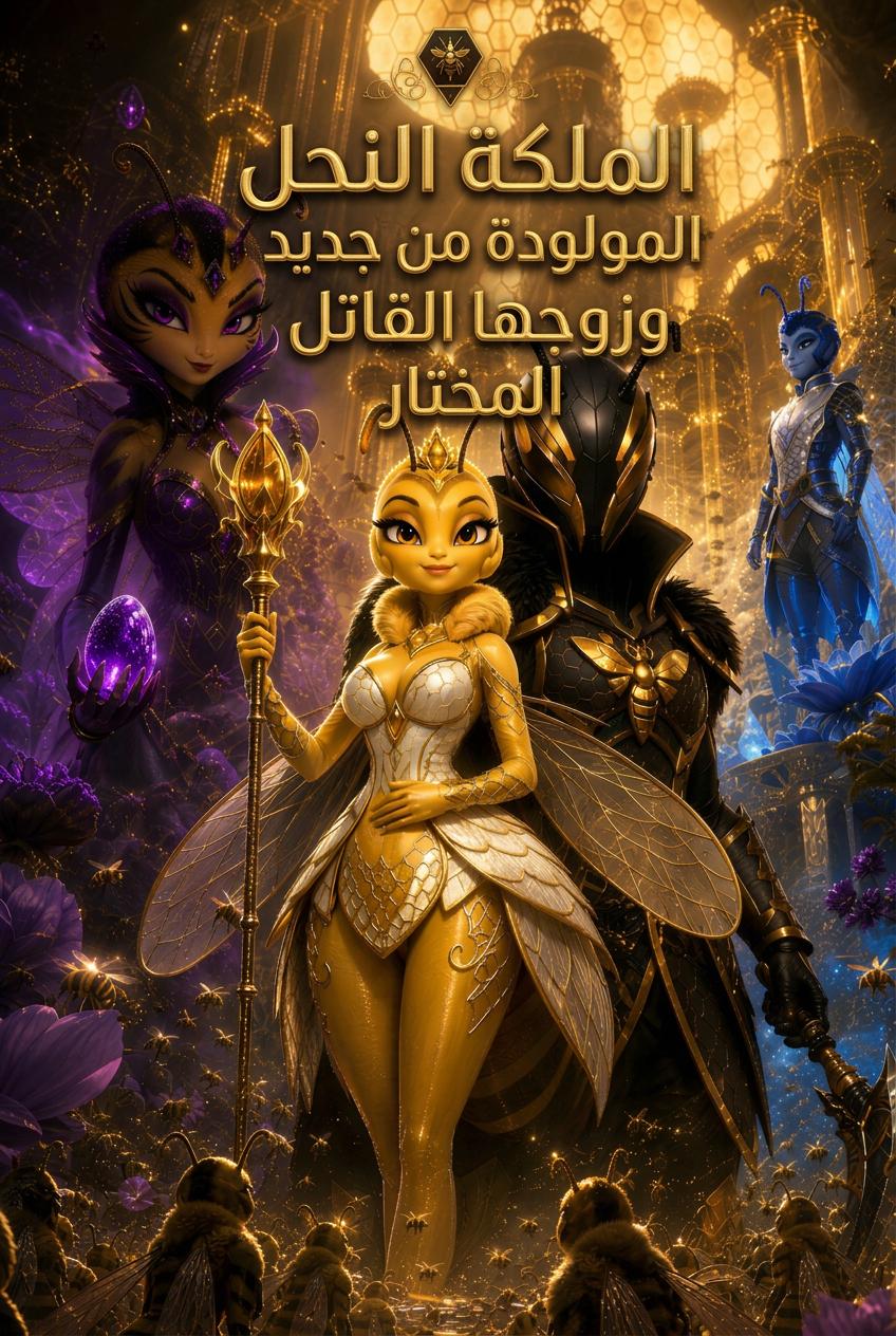 الملكة النحل المولودة من جديد وزوجها القاتل المختار