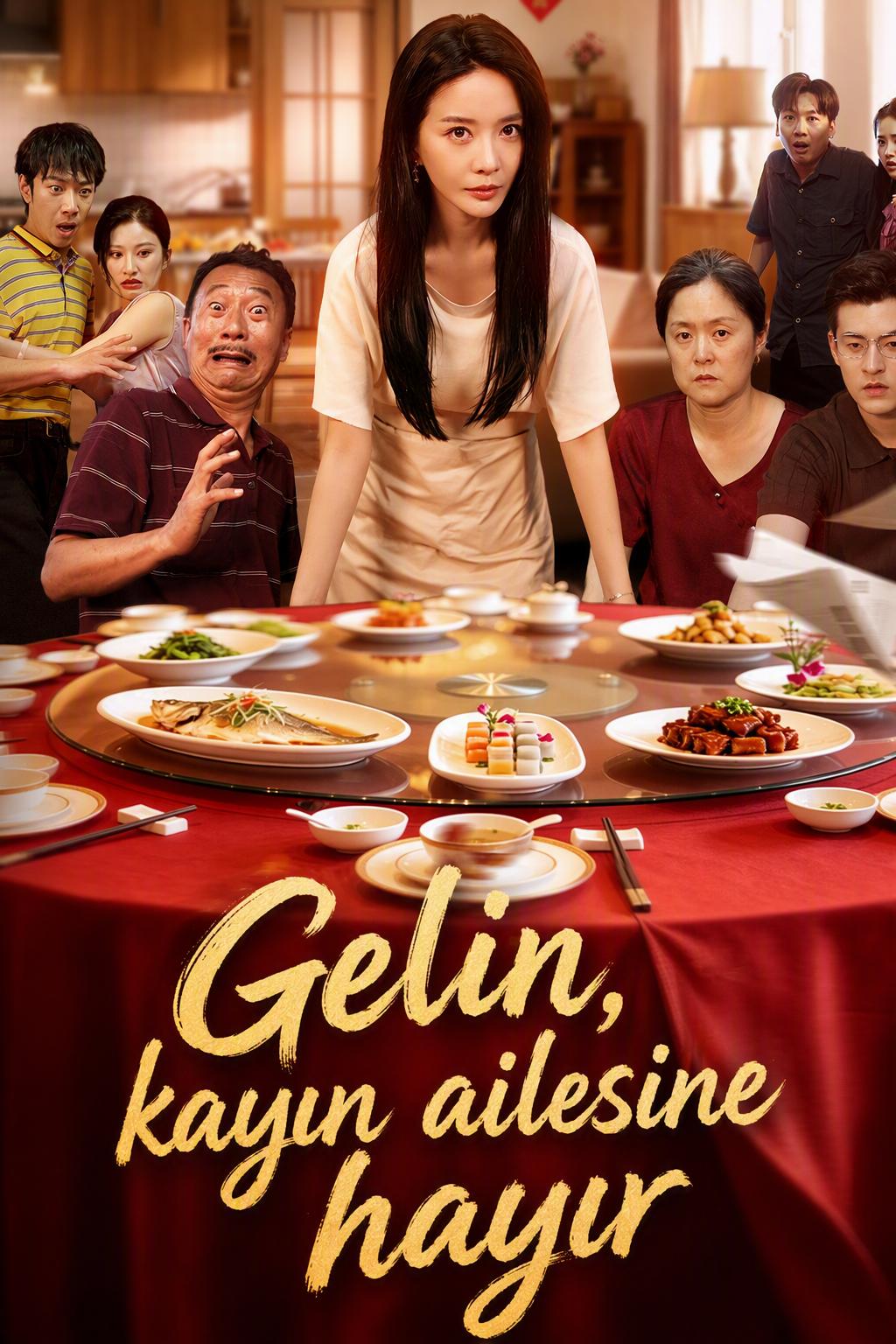 Gelin, kayın ailesine hayır