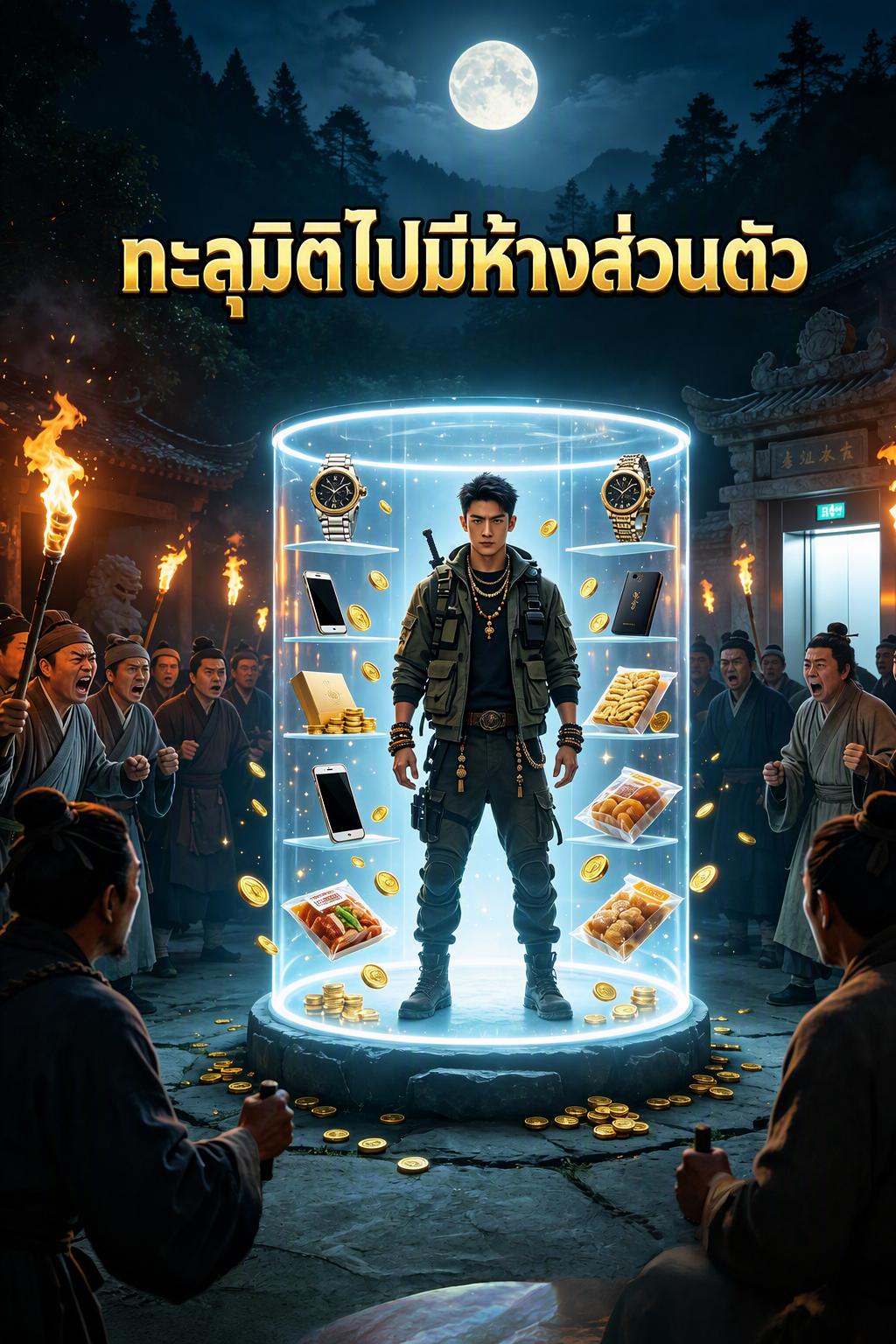 ห้างพกพาพาฉันรวยในหมู่บ้านสมัยโบราณ