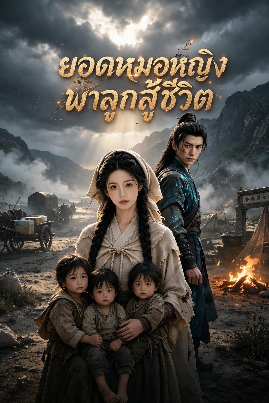 หมอทหารหญิงพาลูกอยู่รอดแดนรกร้างใต้