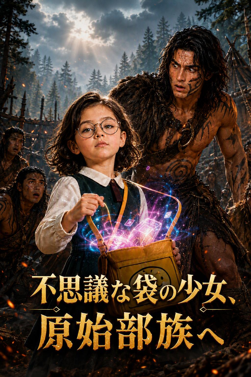 A little girl comes to an ancient tribe carrying a bag of wonders