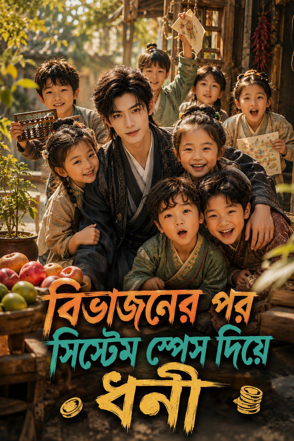 বিভাজনের পর সিস্টেম স্পেস দিয়ে ধনী