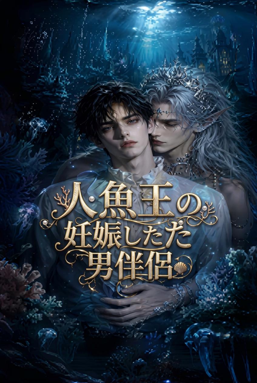 人魚王の妊娠した男伴侶
