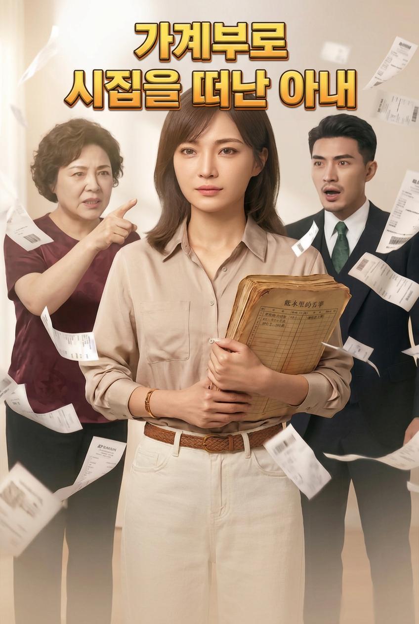 가계부로 시집을 떠난 아내