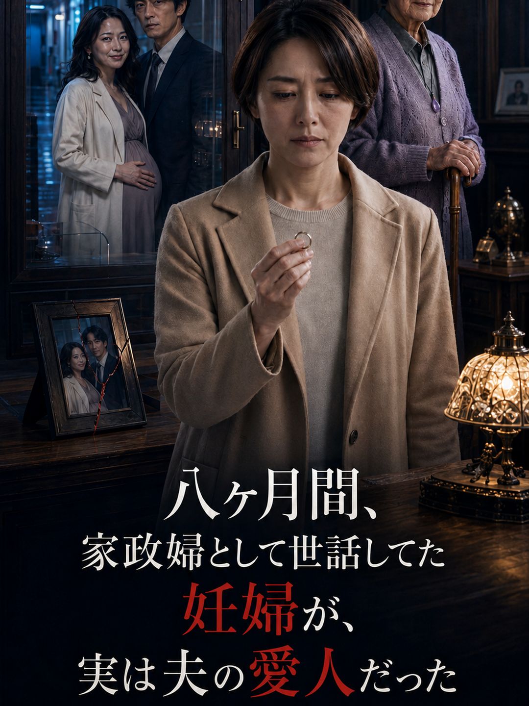 八ヶ月間、家政婦として世話してた妊婦が、実は夫の愛人だった