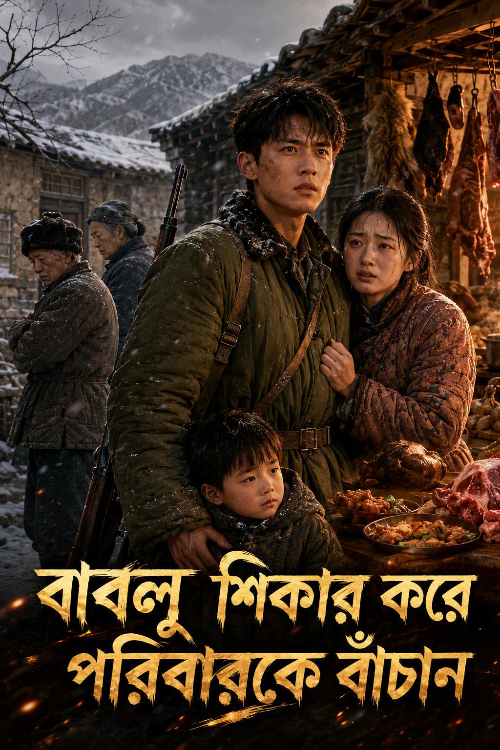 বাবলু শিকার করে পরিবারকে বাঁচান