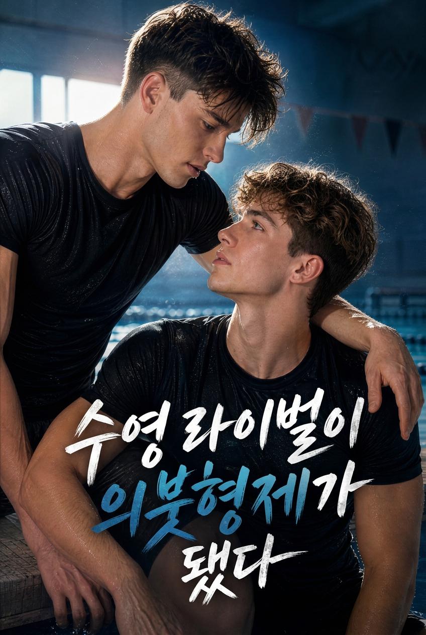 수영 라이벌이 의붓형제가 됐다