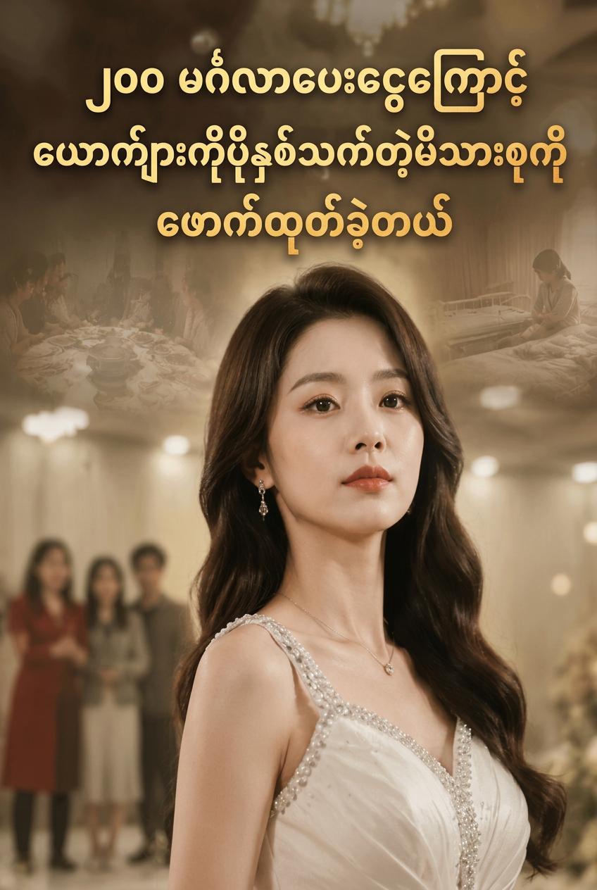 ၂၀၀ မင်္ဂလာပေးငွေကြောင့် ယောက်ျားကိုပိုနှစ်သက်တဲ့မိသားစုကို ဖောက်ထုတ်ခဲ့တယ်