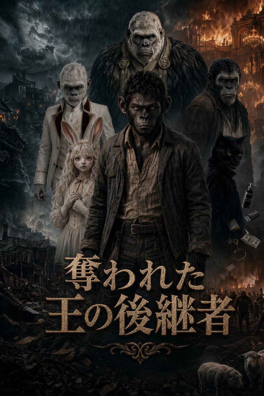 奪われたゴリラ王位継承者