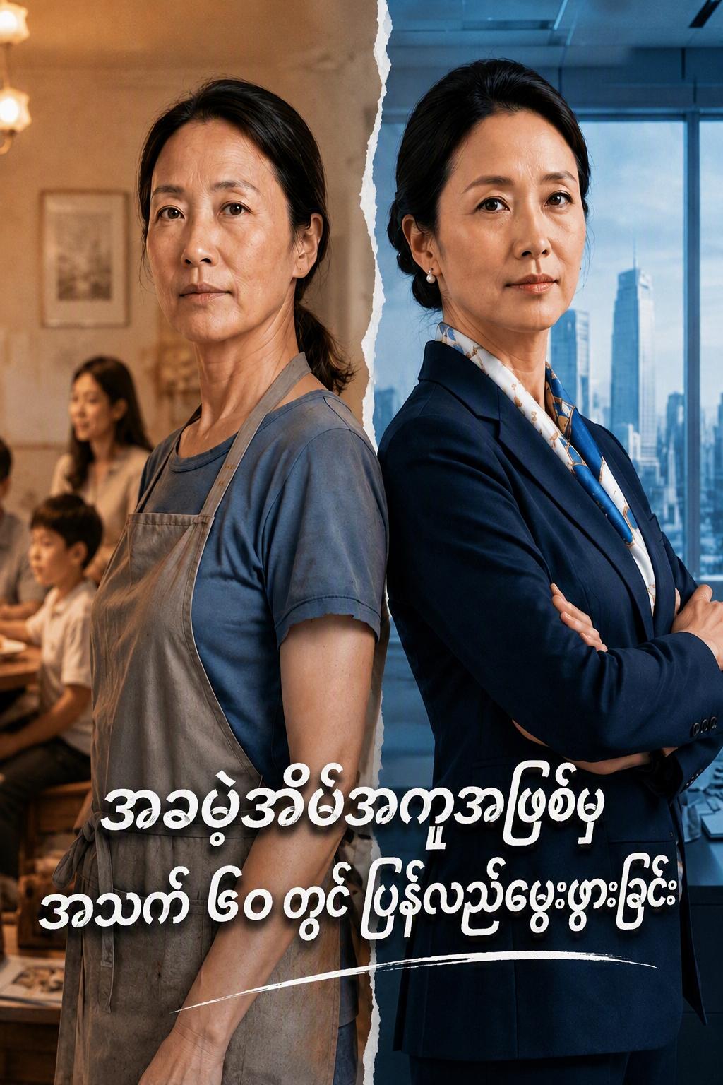 အခမဲ့အိမ်အကူအဖြစ်မှ အသက် ၆၀ တွင် ပြန်လည်မွေးဖွားခြင်း