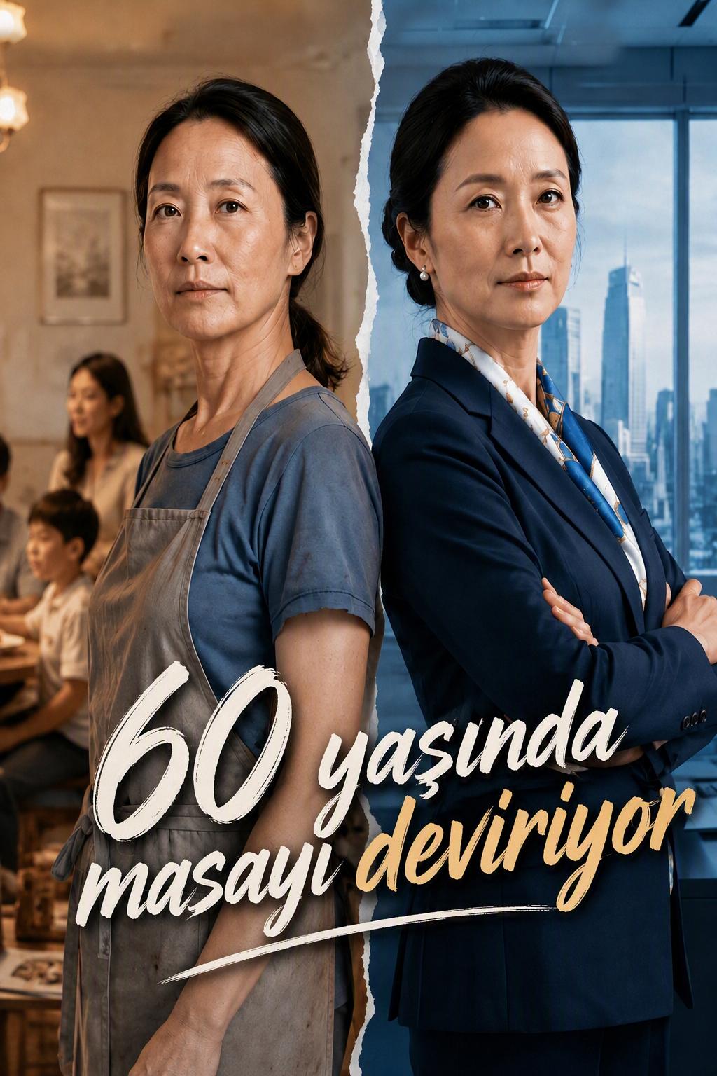 60 yaşında masayı deviriyor