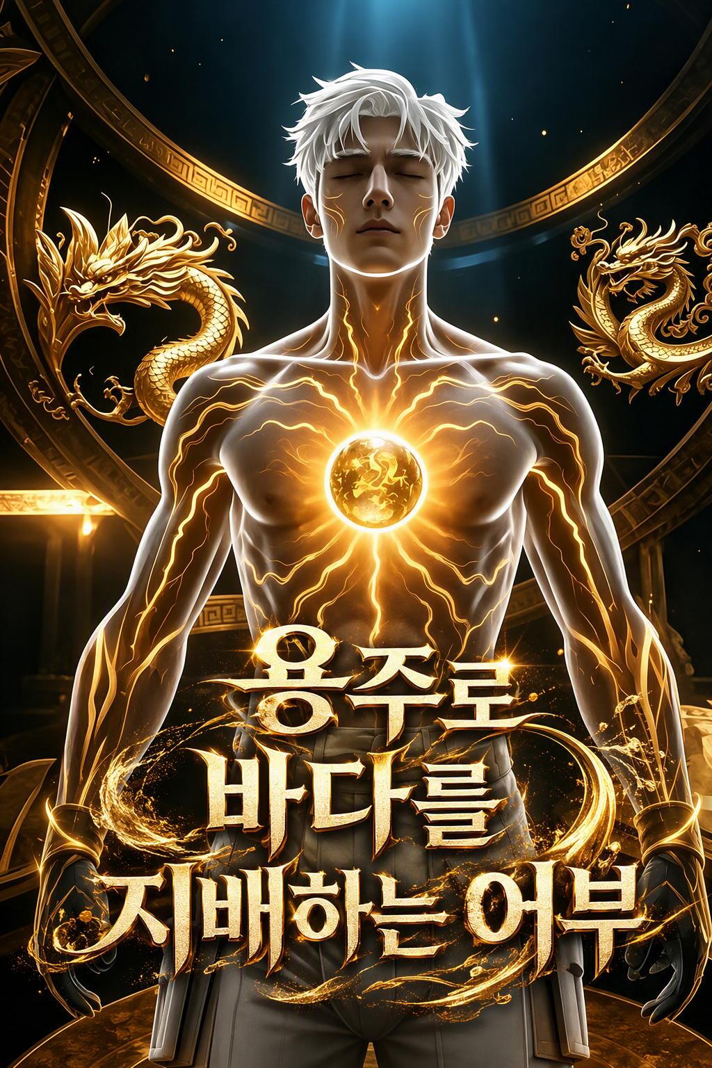 용주로 바다를 지배하는 어부