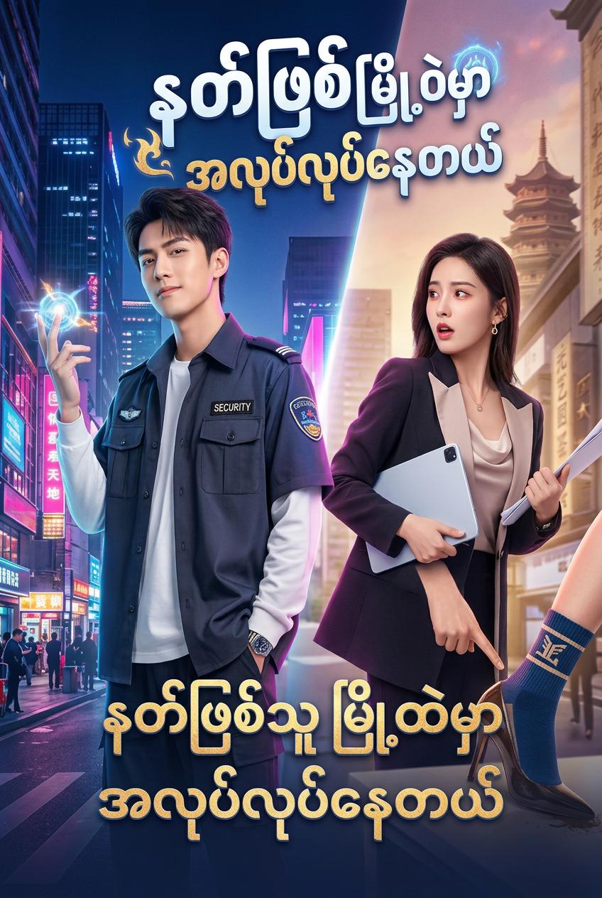 နတ်ဖြစ်သူ မြို့ထဲမှာ အလုပ်လုပ်နေတယ်