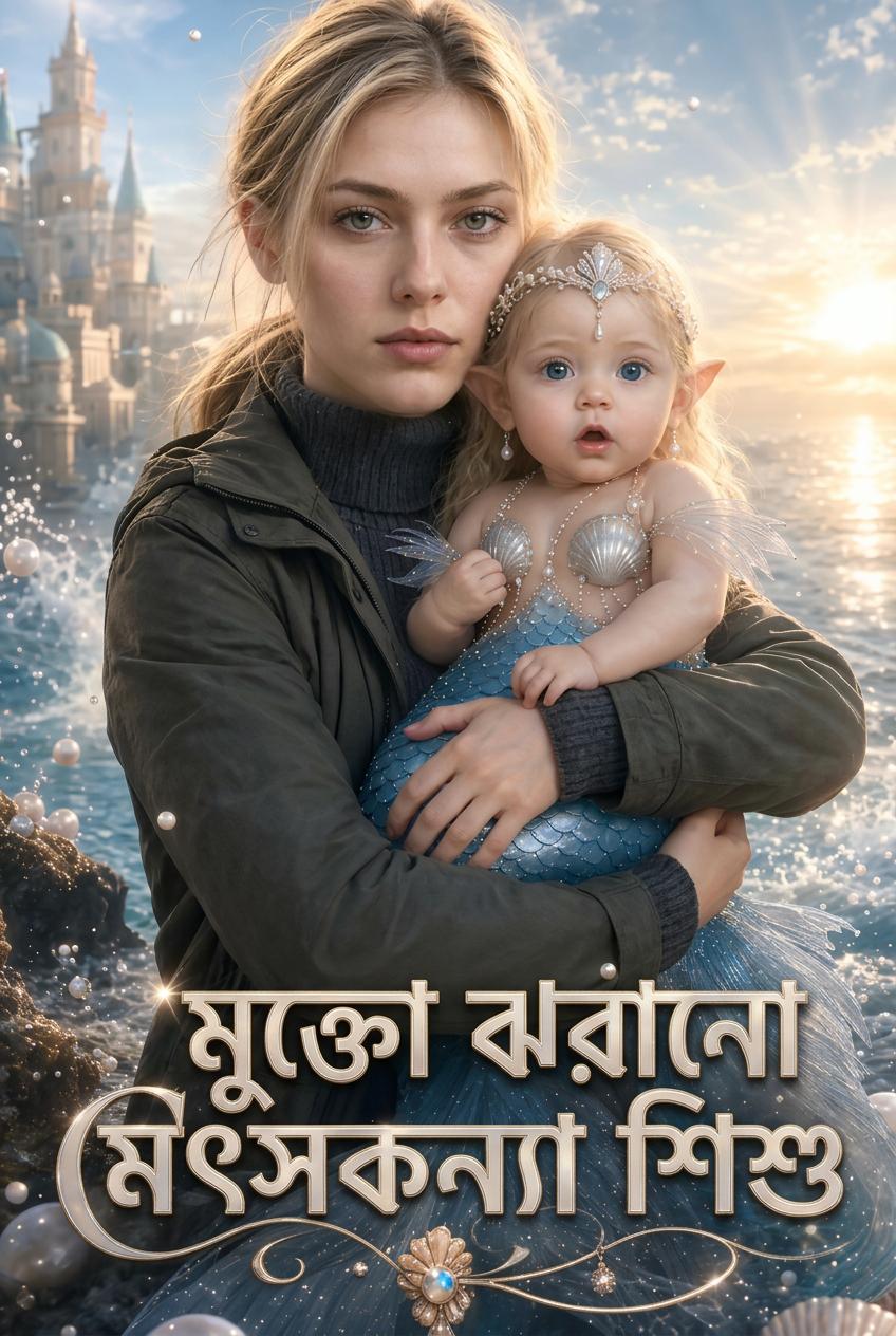 মুক্তো ঝরানো মৎসকন্যা শিশু