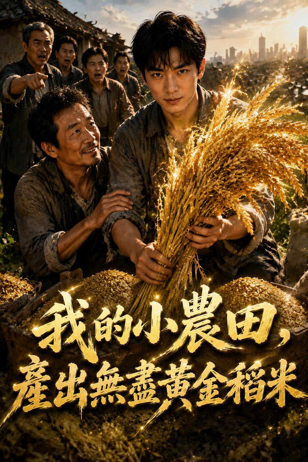 我的小農田，產出無盡黃金稻米