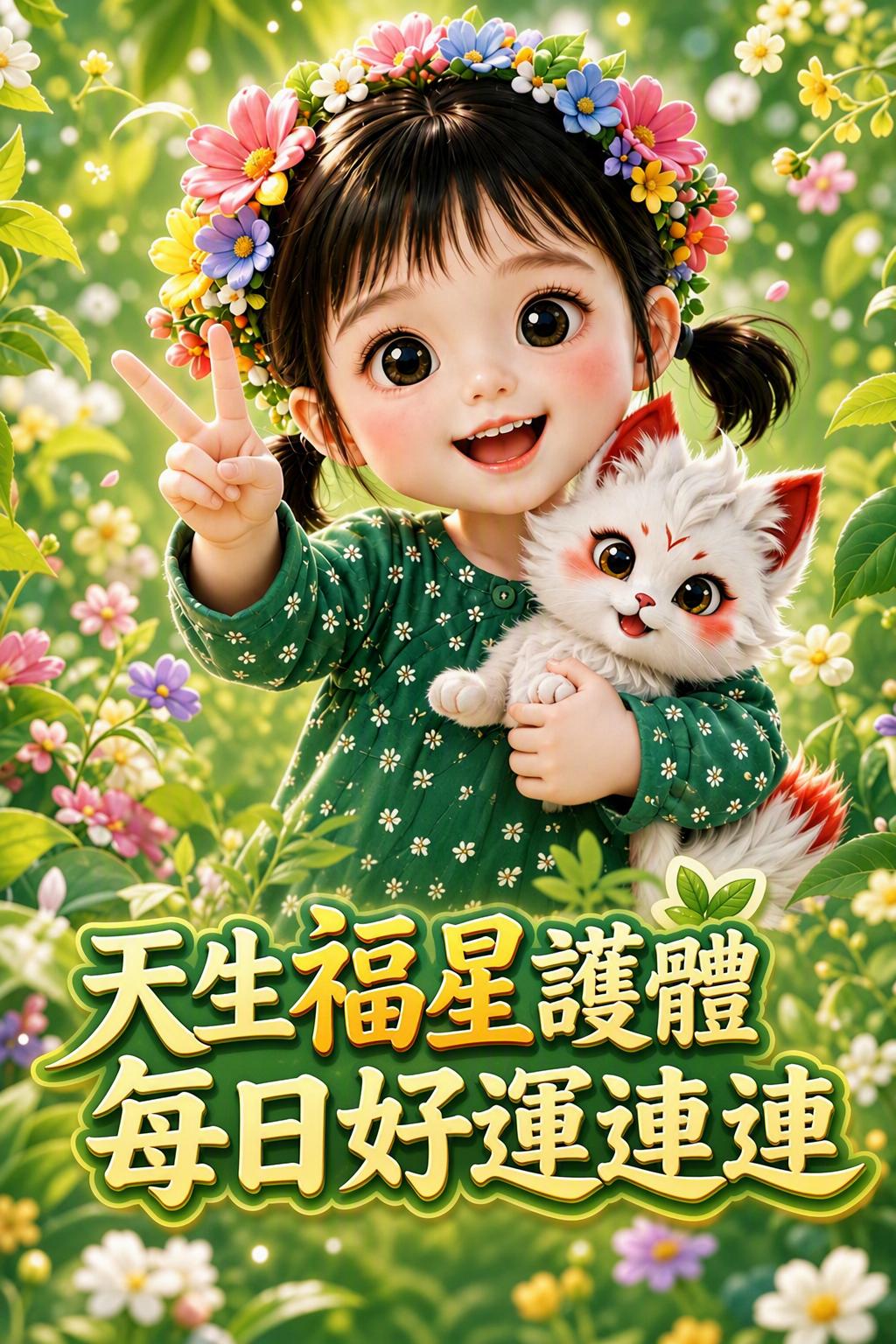 天生福星護體 每日好運連連