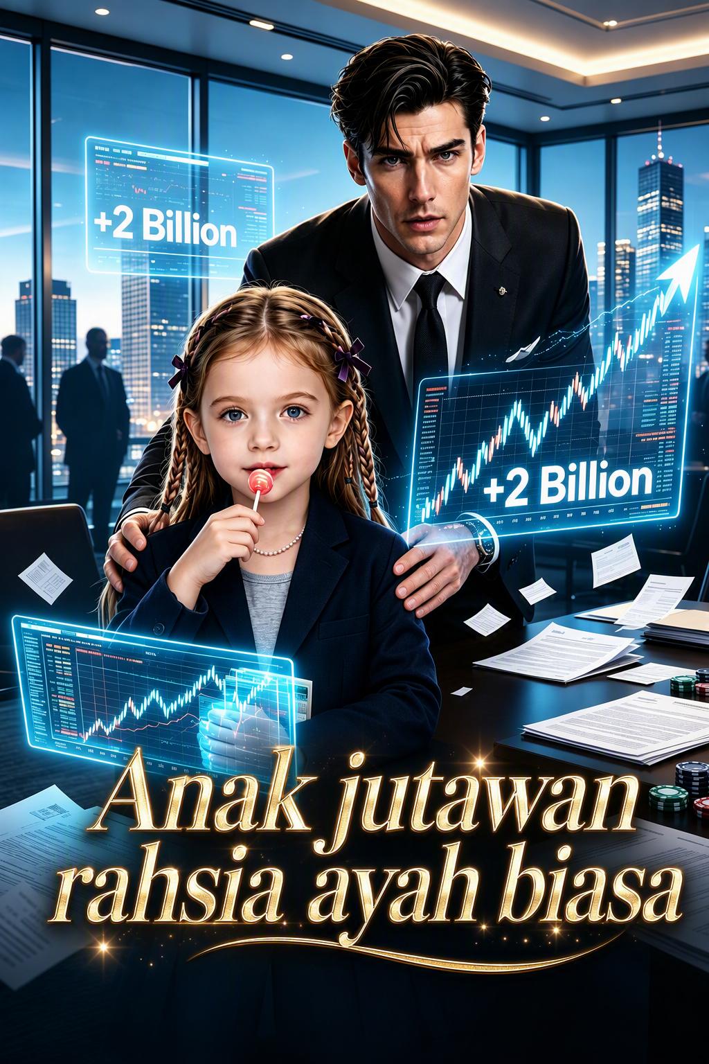 Anak jutawan rahsia ayah biasa