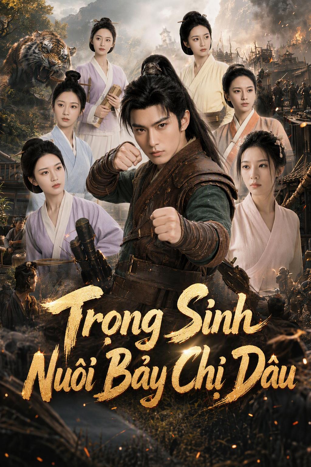 Săn Bắn Nuôi Bảy Chị Dâu Góa