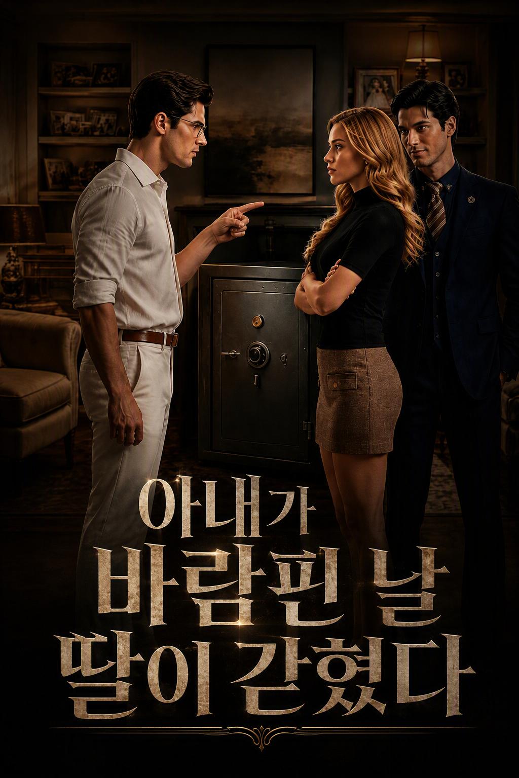 딸이 금고에 갇혔을 때, 남편은 바람을 피웠다