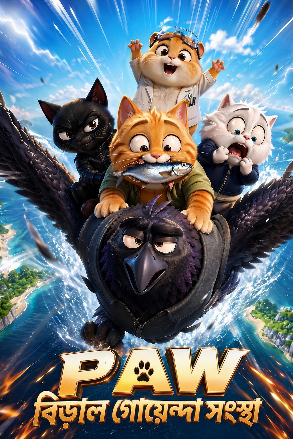 PAW বিড়াল গোয়েন্দা সংস্থা