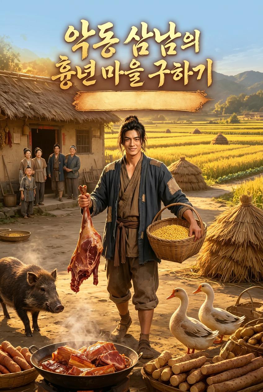 악동 삼남의 흉년 마을 구하기