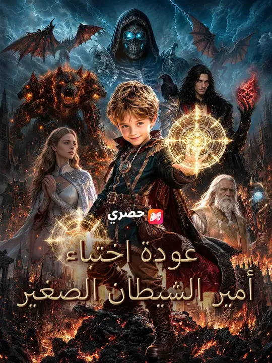 (مدبلج) عودة اختباء أمير الشيطان الصغير