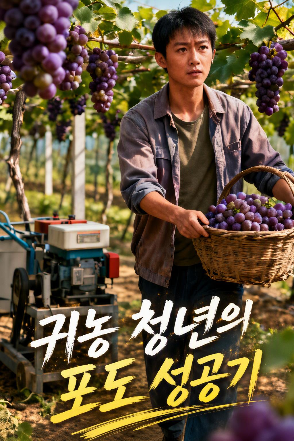 귀농 청년의 포도 성공기