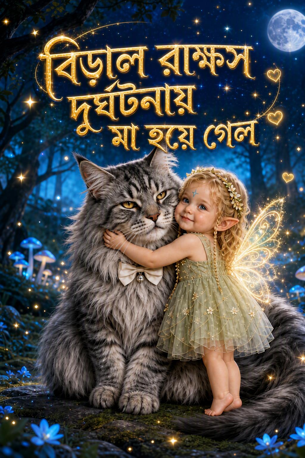 বিড়াল রাক্ষস দুর্ঘটনায় মা হয়ে গেল
