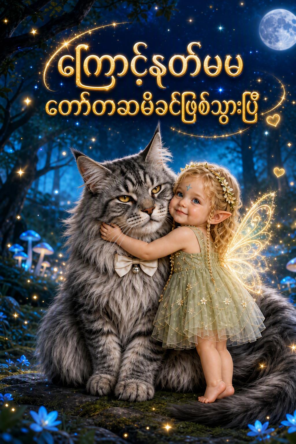 ကြောင်နတ်မမတော်တဆမိခင်ဖြစ်သွားပြီ