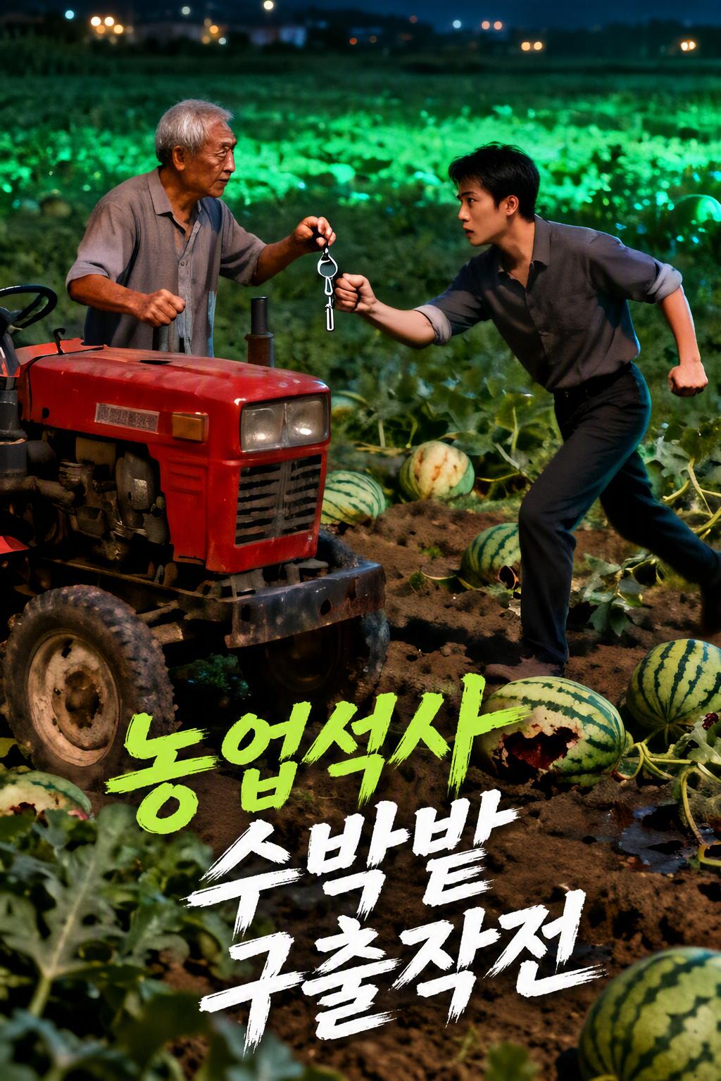 농업석사 수박밭 구출작전